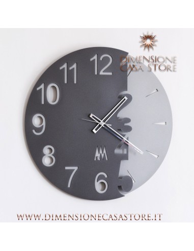 Arti & Mestieri - Orologio da parete moderno Full Moon fango Ø 50 cm