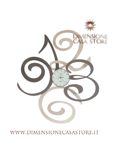 Arti & Mestieri - Orologio da parete moderno Filomena cm 80x93h