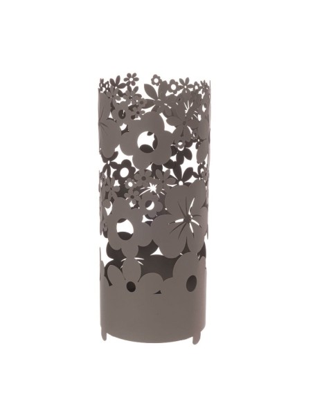 Arti & Mestieri - Porta ombrelli con fiori Daisy Fango Ø23x55h