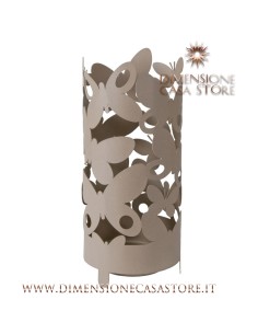 Arti & Mestieri - Portaombrelli di design Butterfly-beige Ø 23 x 55 cm di altezza 2