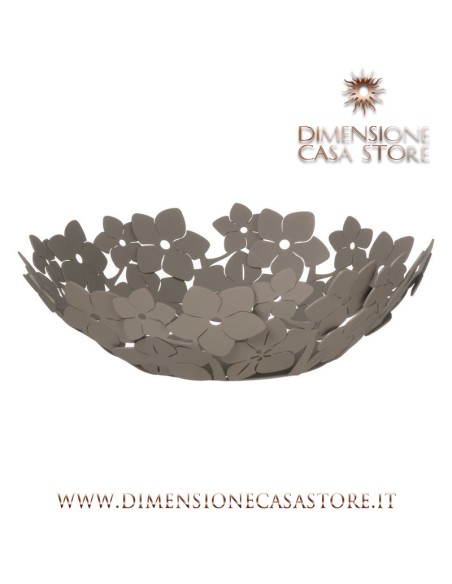 Arti & Mestieri - Centro tavola di design floreale grande-fango Ø40x15H