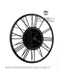 Arti & Mestieri - Orologio da parete di design Big Lux Diametro-nero 90 cm 2