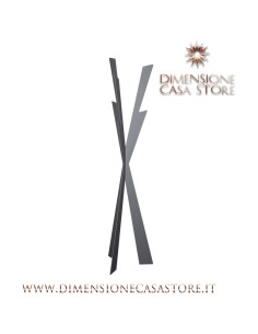 Arti & Mestieri - Appendiabiti da terra di design Zeus Ø40x177H