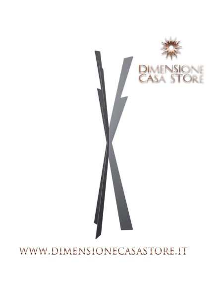 Arti & Mestieri - Appendiabiti da terra di design Zeus Ø40x177H