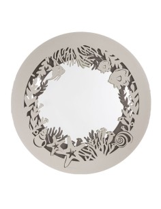 Arti & Mestieri - Specchio Nettuno Fango Avorio