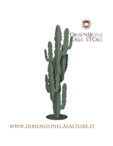 Arti & Mestieri - Pianta decorativa moderna Cactus grande-Diametro-verde salvia 40 x 100 cm di altezza