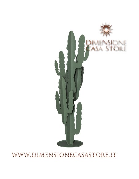 Arti & Mestieri - Pianta decorativa moderna Cactus grande-Diametro-verde salvia 40 x 100 cm di altezza