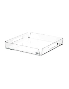 Vesta Home - Vassoio Quadrato Mini Like Water·trasparente·20 X 20 X 4 H Th. 5 Mm 2