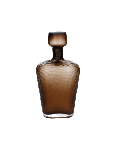 Rituali Domestici - Rituali Domestici - Vaso Bottiglia Marrone con Tappo in Vetro Vase Bottle Brown W/cap in Glass