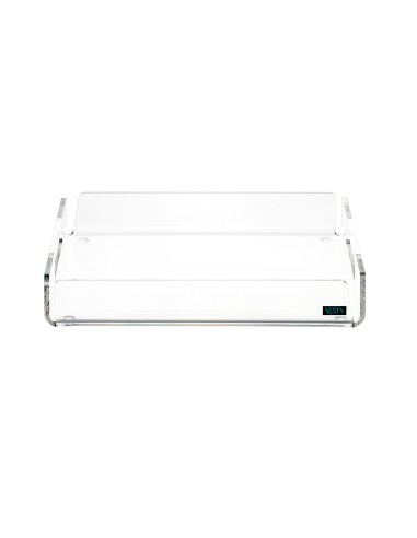 Vesta Home - Vassoio Quadrato Mini Like Water·trasparente·20 X 20 X 4 H Th. 5 Mm
