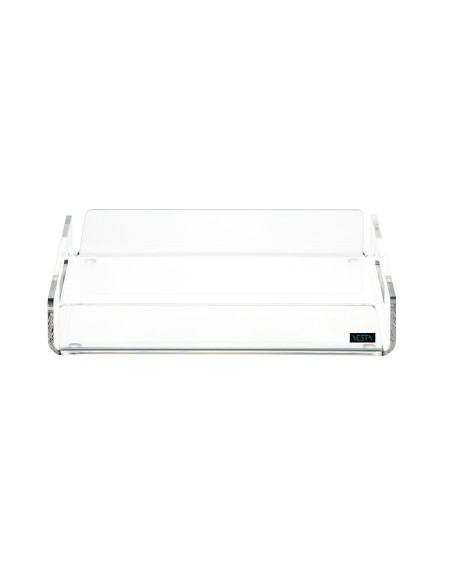 Vesta Home - Vassoio Quadrato Mini Like Water·trasparente·20 X 20 X 4 H Th. 5 Mm