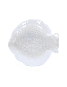 Rituali Domestici - Rituali Domestici - Linea Susie Piatto Vetro Pesce Bianco Xl 38x34,5xh 4 Cm 2