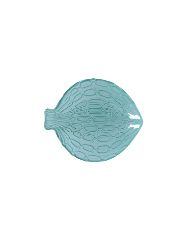 Rituali Domestici - Rituali Domestici - Linea Susanna Piatto Vetro Pesce Fantasia Verde S 19,5x16xh 2,5 Cm