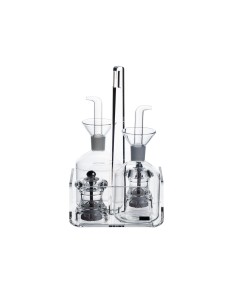 Vesta Home - Menage Cestino Like Water·trasparente·14,5 X 14,5 X 23 H Th. 5 Mm