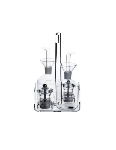 Vesta Home - Menage Cestino Like Water·trasparente·14,5 X 14,5 X 23 H Th. 5 Mm