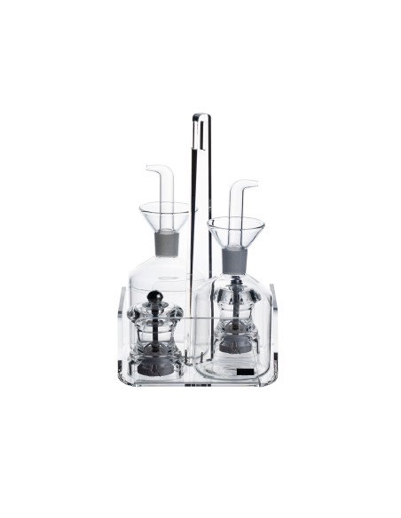 Vesta Home - Menage Cestino Like Water·trasparente·14,5 X 14,5 X 23 H Th. 5 Mm