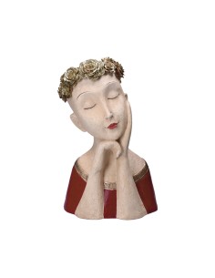 Rituali Domestici - Rituali Domestici - Linea ''medea'' Cachepot Magda Oro in Resina 24x18xh 35 Cm
