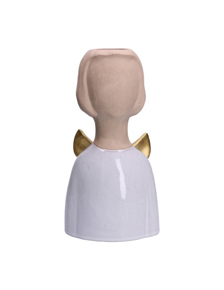Rituali Domestici - Rituali Domestici - Linea ''paradiso'' Vaso Beatrice in Stoneware 16,5x12,5xh 31,5 Cm