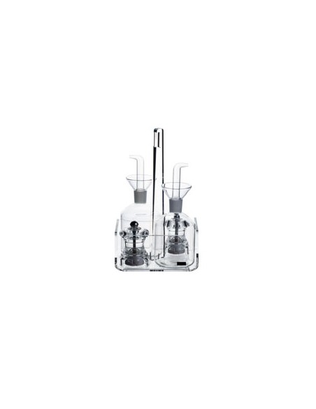 Vesta Home - Menage Cestino Like Water·trasparente·14,5 X 14,5 X 23 H Th. 5 Mm
