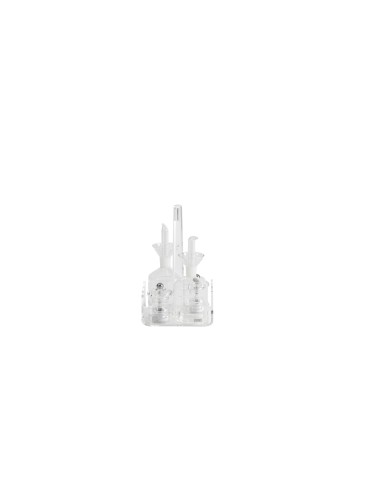 Vesta Home - Menage Cestino Like Water·trasparente·14,5 X 14,5 X 23 H Th. 5 Mm