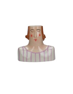 Rituali Domestici - Vaso Cachepot Anita in Ceramica Irobinson 24x11xh22 Cm