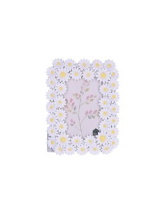 Rituali Domestici - Fiorito Portafoto Margherite 10x15 Cm Resina Gift Box