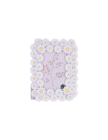 Rituali Domestici - Fiorito Portafoto Margherite 10x15 Cm Resina Gift Box