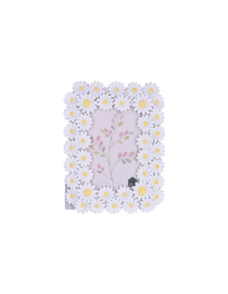 Rituali Domestici - Fiorito Portafoto Margherite 10x15 Cm Resina Gift Box