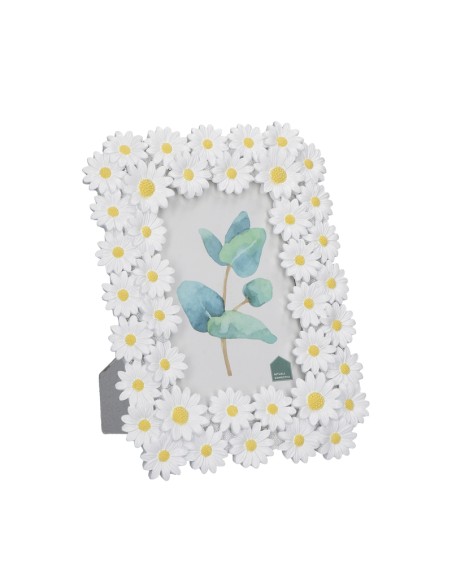 Rituali Domestici - Fiorito Portafoto Margherite 10x15 Cm Resina Gift Box