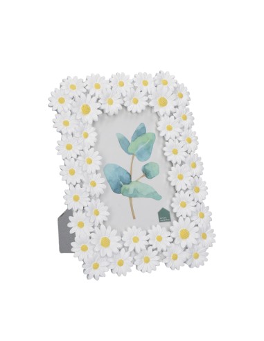 Rituali Domestici - Fiorito Portafoto Margherite 10x15 Cm Resina Gift Box