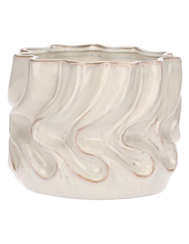 Rituali Domestici - Anomala Cachepot L Stoneware 23.3*23.3*18CM