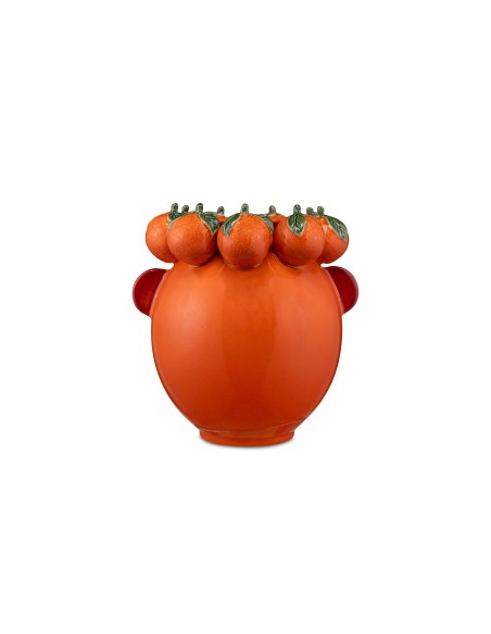 Rituali Domestici - Arciboldo Vaso Arance Porcellana 25.5x25.5x26 Cm