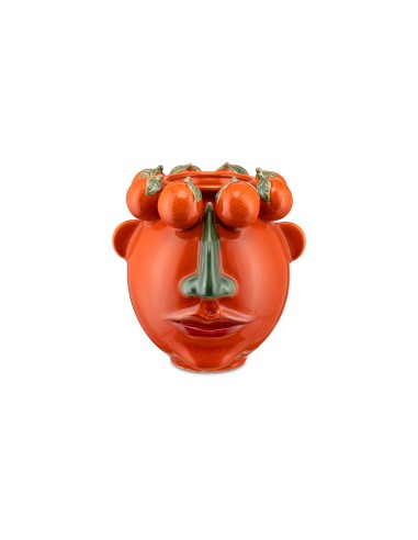 Rituali Domestici - Arciboldo Vaso Arance Porcellana 25.5x25.5x26 Cm