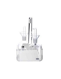 Vesta Home - Menage Cestino Like Water·bianco Monosatinato·14,5 X 14,5 X 23 H Th. 5 Mm 2