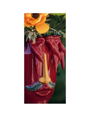 Rituali Domestici - Arciboldo Vaso L Porcellana 22,5X22,5X32 Cm