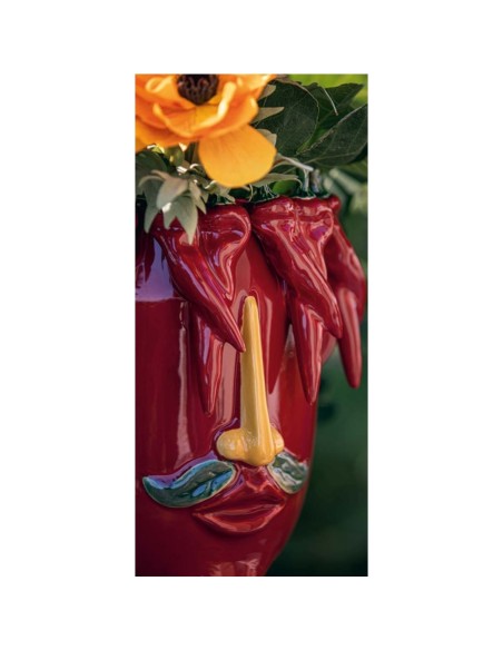 Rituali Domestici - Arciboldo Vaso L Porcellana 22,5X22,5X32 Cm