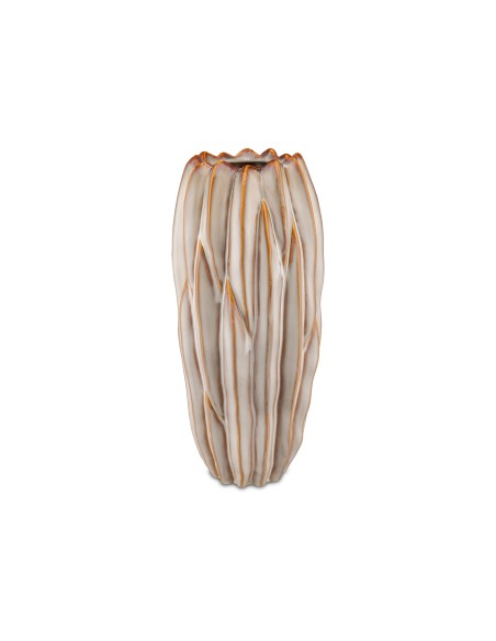 Rituali Domestici - Brassica Vaso Crema Stoneware Ø18xh56 Cm