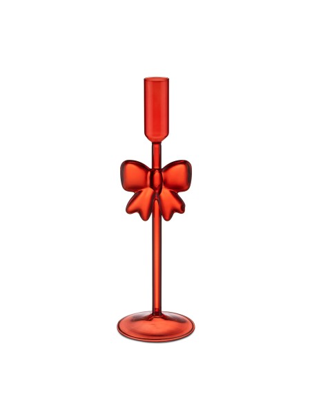 Rituali Domestici - Brillafiocco Candelabro Rosso M