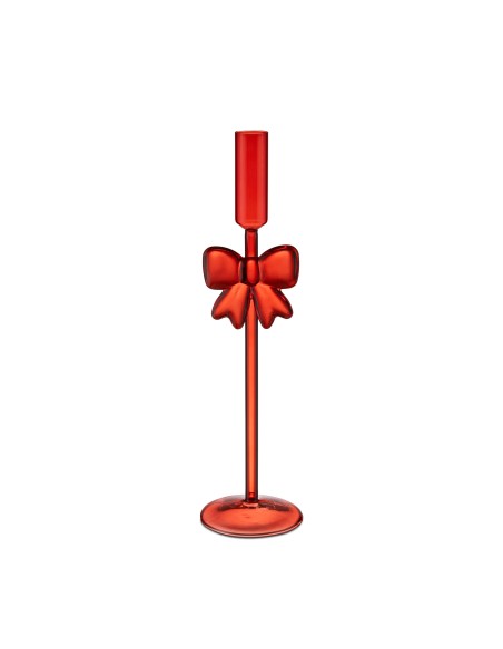 Rituali Domestici - Brillafiocco Candelabro Rosso L