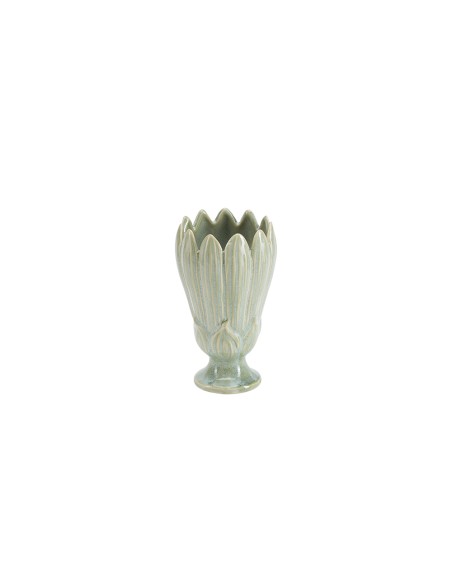 Rituali Domestici - Crocus Vaso Verde S Stoneware 10.5*10.5*17.5