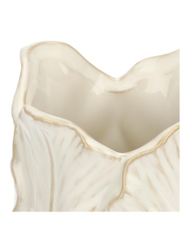 Rituali Domestici - Dordogna Cachepot Bianco S Stoneware 10,5X10,5X11,5 Cm