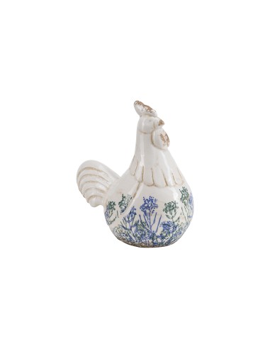 Rituali Domestici - Eden Gallo Blu Ceramica 22,5X13X23CM