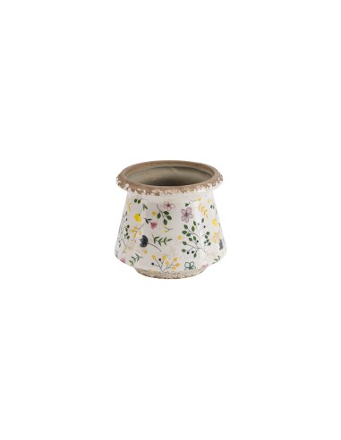 Rituali Domestici - Eden Cachepot Giallo S Ceramica 14,5X14,5X13 Cm