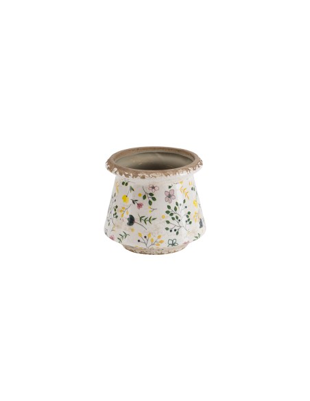 Rituali Domestici - Eden Cachepot Giallo S Ceramica 14,5X14,5X13 Cm