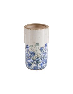 Rituali Domestici - Eden Vaso Blu M Ceramica 16X14,5X27 Cm
