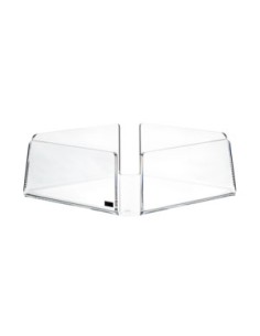 Vesta Home - Portatovaglioli Grande Like Water·trasparente·21,5 X 21,5 X 7,5 H Th. 5 Mm 2