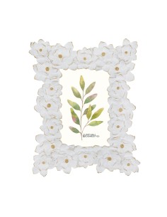 Rituali Domestici - Guardandoti Portafoto 10x15 Magnolia Resina 19.2x3.2x24.5 Cm