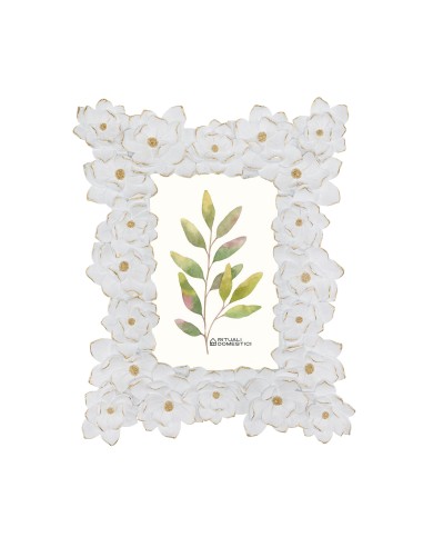 Rituali Domestici - Guardandoti Portafoto 10x15 Magnolia Resina 19.2x3.2x24.5 Cm