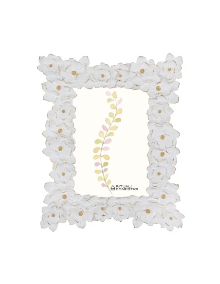 Rituali Domestici - Guardandoti Portafoto 13x18 Magnolia Resina 21.7x3.2x27 Cm