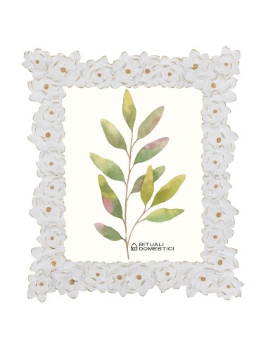 Rituali Domestici - Guardandoti Portafoto 20x25 Magnolia Resina 20x25 Cm